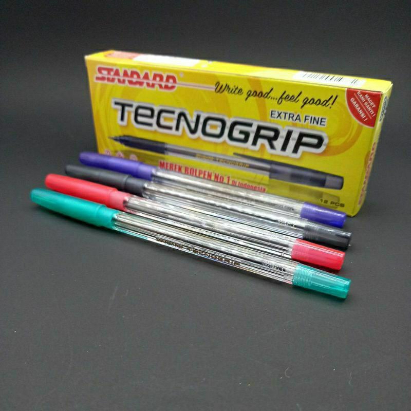 

Bolpoin STANDARD tecnogrip Barang ASLI 100% ORIGINAL