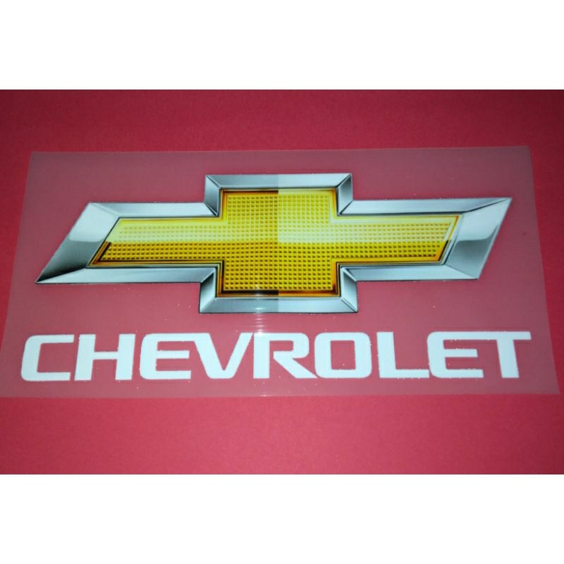Cetak Sablon Setrika Sponsor Chevrolet DTF print
