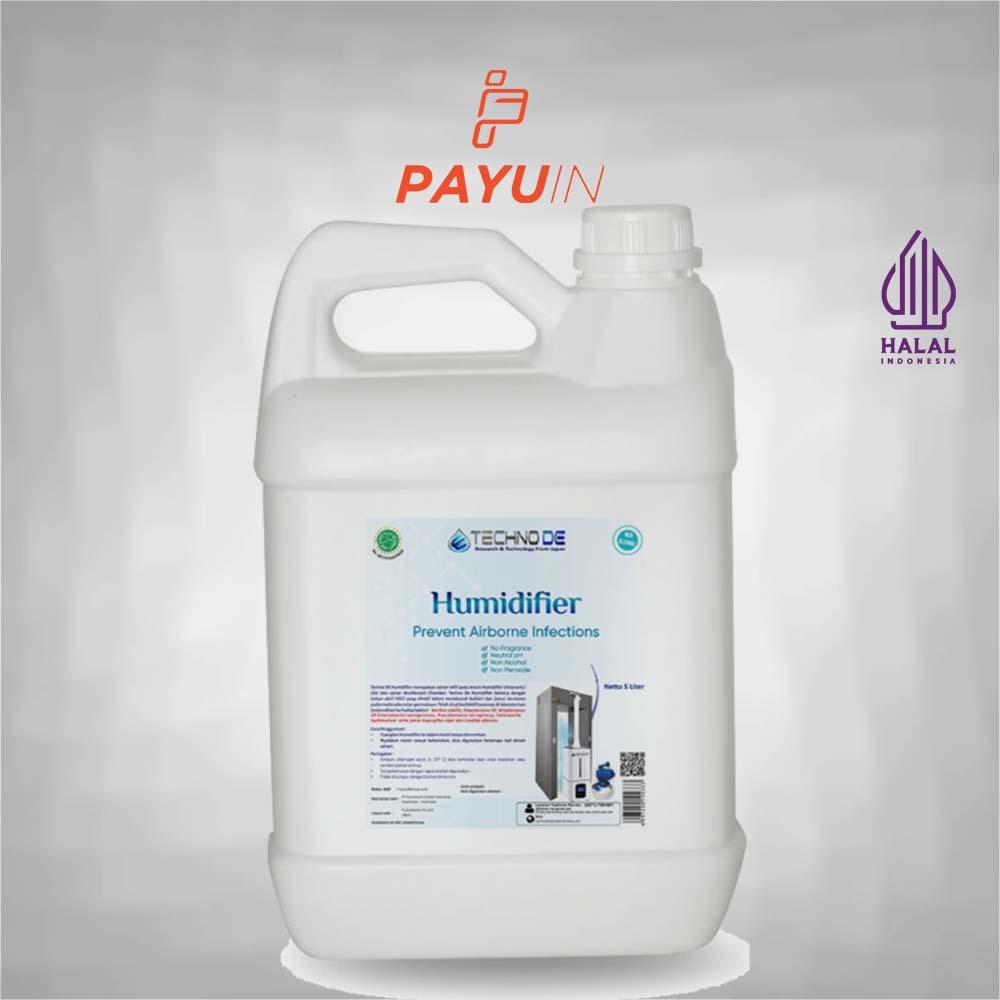 Cairan Humidifier & Air Disinfectant Techno De 5 Liter, per pail
