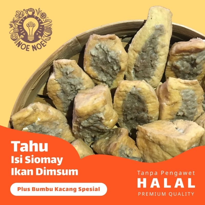 

Tahu Isi Siomay Ikan Dimsum premium isi 6 pcs Frozen HALAL