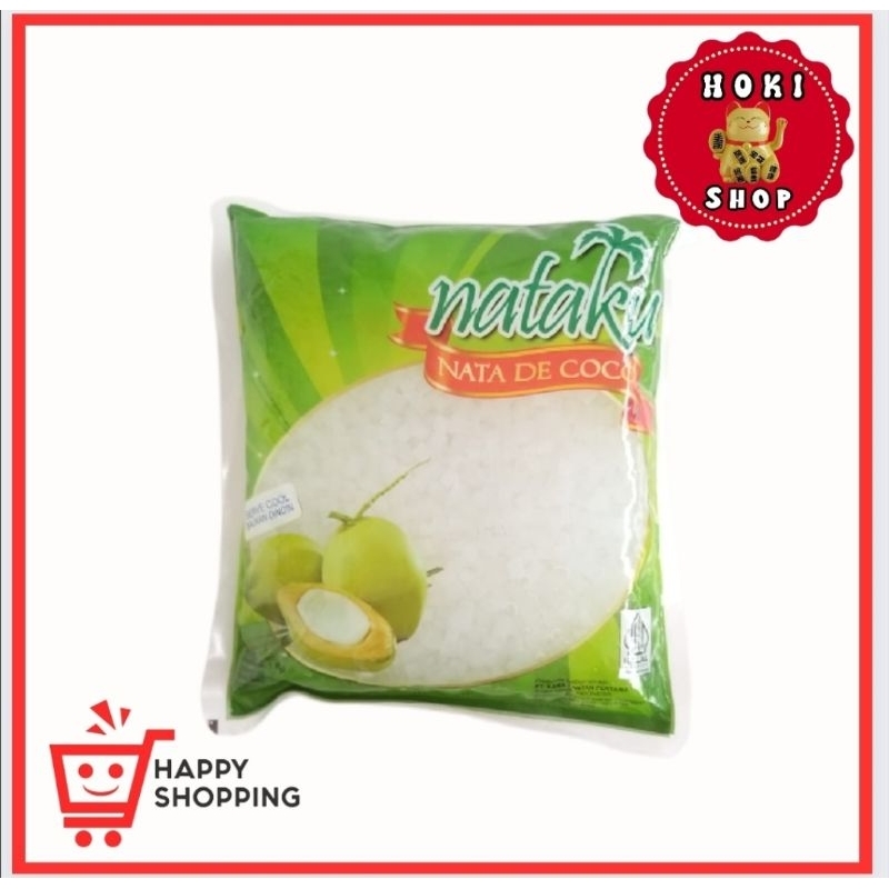 

Nataku Nata De Coco Kecil 1kg / Nataku Nata Potongan Dadu Kecil