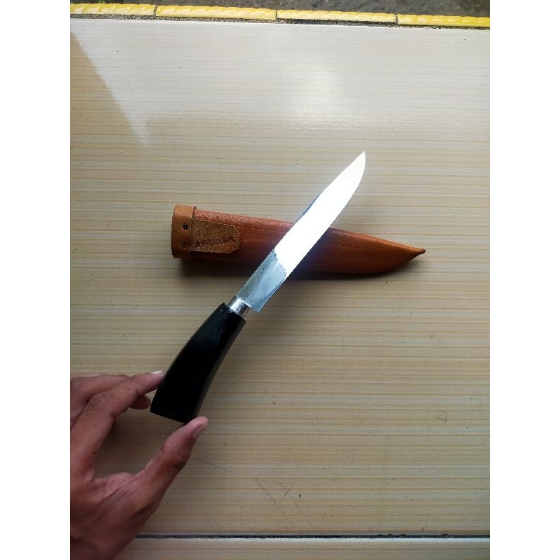 PISAU DAPUR BAJA PUTIH 100% ANTI KARAT ASLI