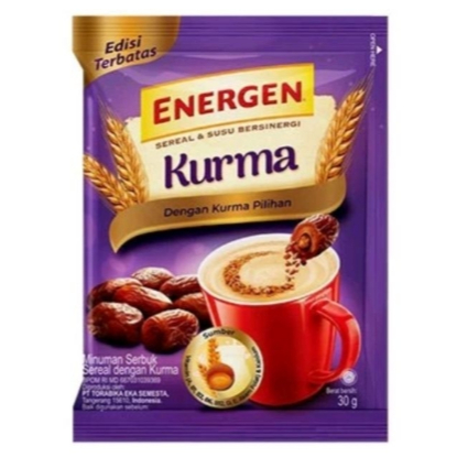 

ENERGEN KURMA 30gr 1 Renteng isi 10pc