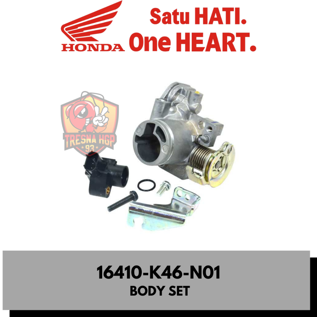 16410-K46-N01 BODY SET (SENSOR TPS) VARIO 110 FI ESP & SCOOPY ESP K16 ORIGINAL 16410K46N01