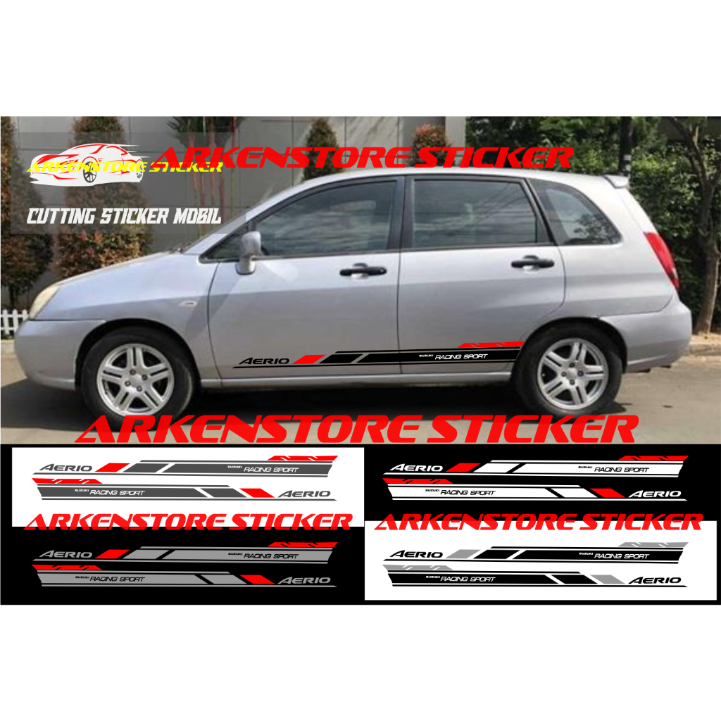 Sticker suzuki aerio sticker stiker mobil aerio sticker list aerio