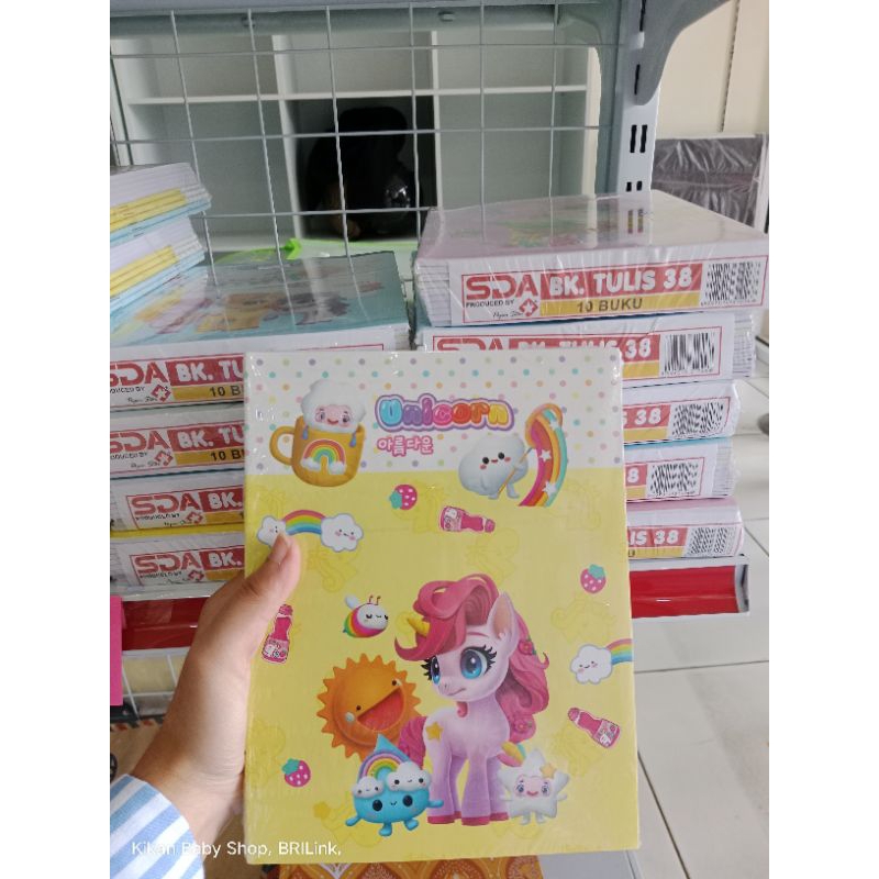 

Buku tulis SDA by paper star 38 lembar isi 10 buku