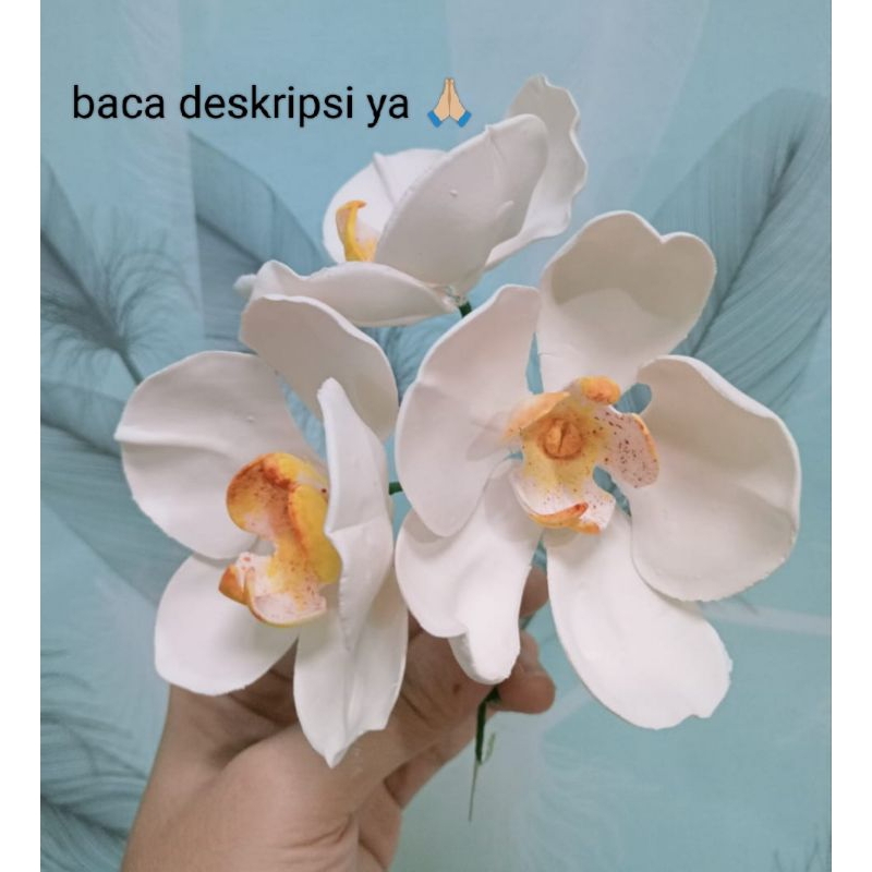 

Gumpaste bunga Orchid isi 3