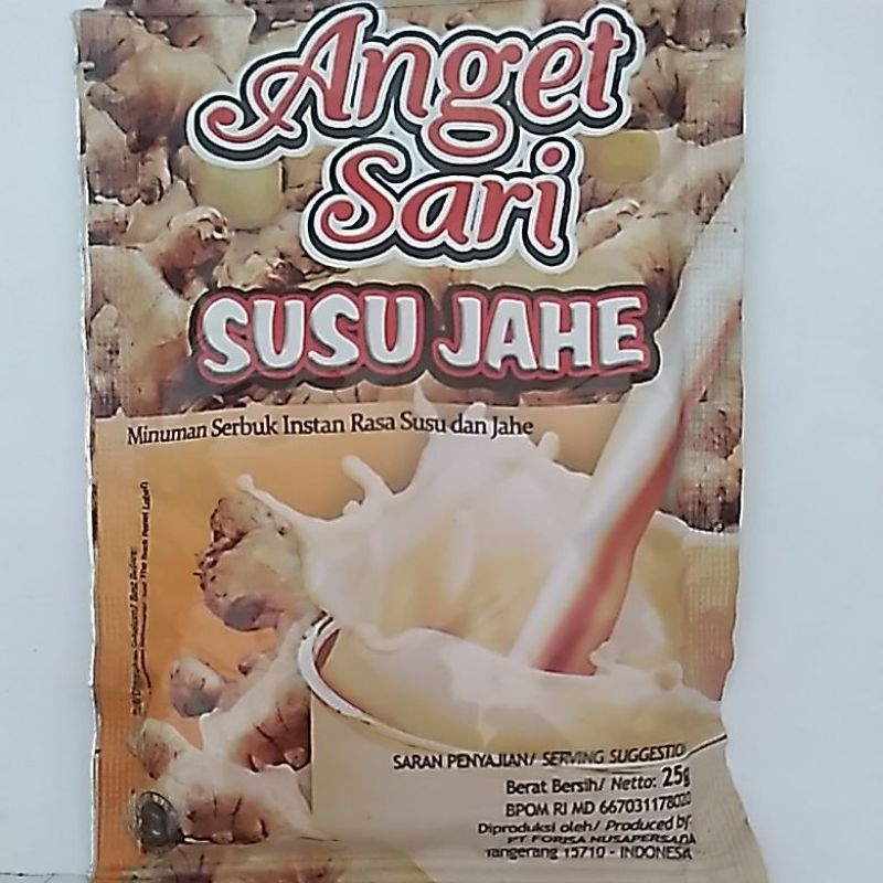 

Anget Sari Susu Jahe