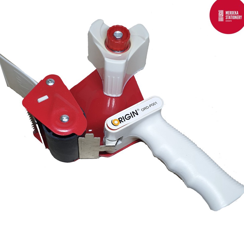 

KODE P3M Tape DispenserPemotong PlakbanLakban Besar Origin 22 inch dengan PeganganGagang