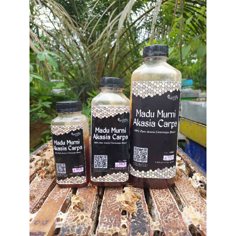 

madu hitam manis hutan akasia kualitas premium grade A berat 1kg