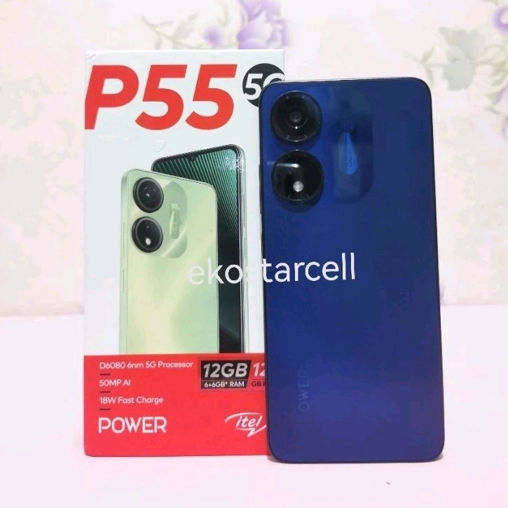 ITEL P55 5G 6/128GB SECOND FULLSET