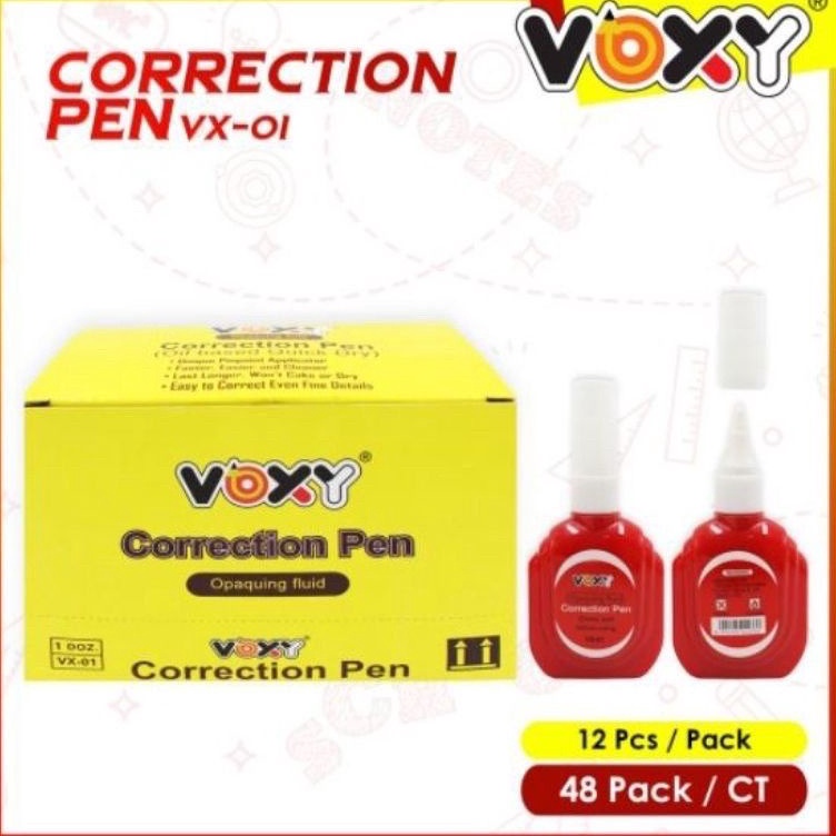 

Tip exTipe xCorrection Pen 12pcsBox Grosiran KODE T7F4