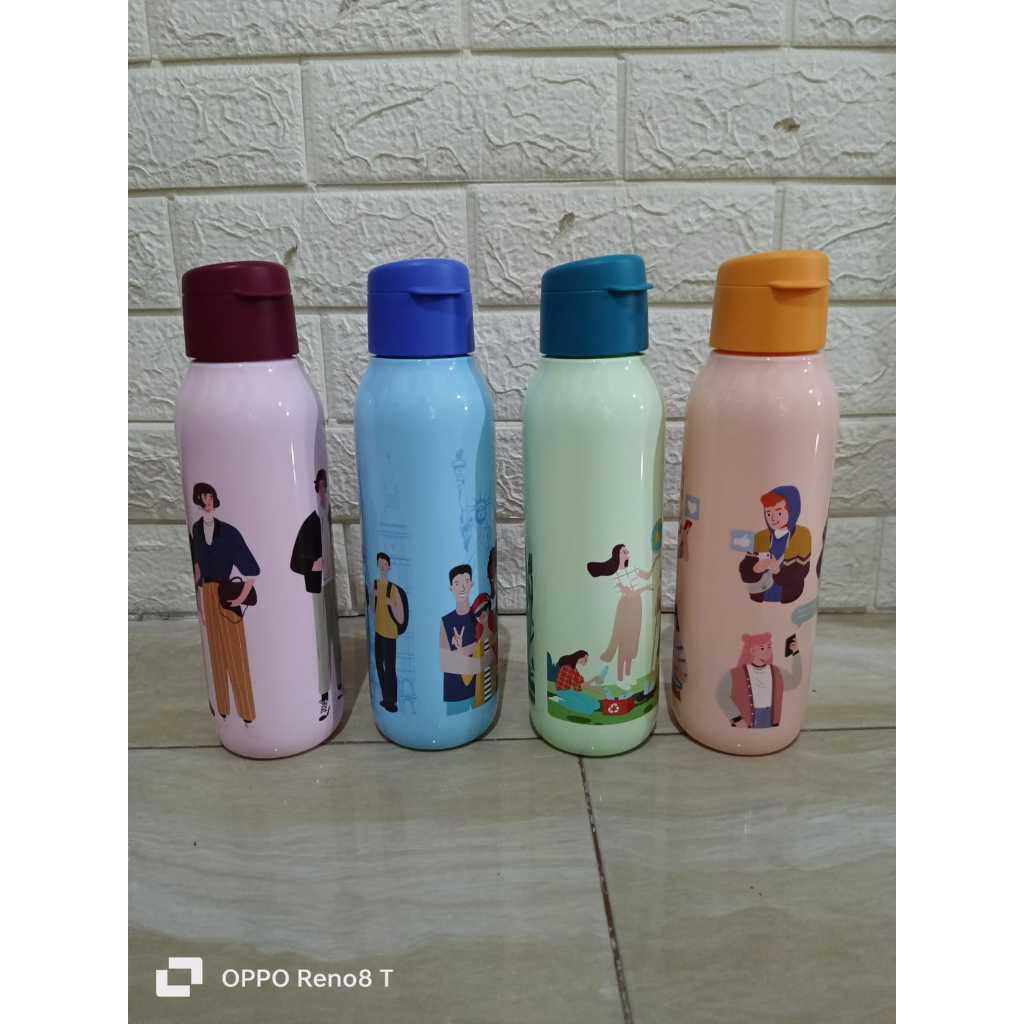 Tupperware eco fancy 750 ml botol minum