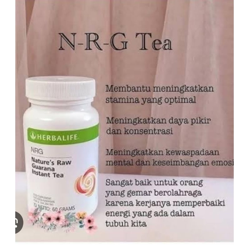 

Teh Energi Herbalife NRG tea