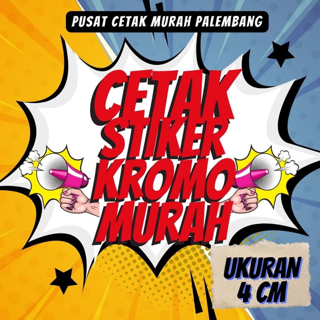 

STIKER KROMO MURAH CUTTING CUSTOM 4 CM