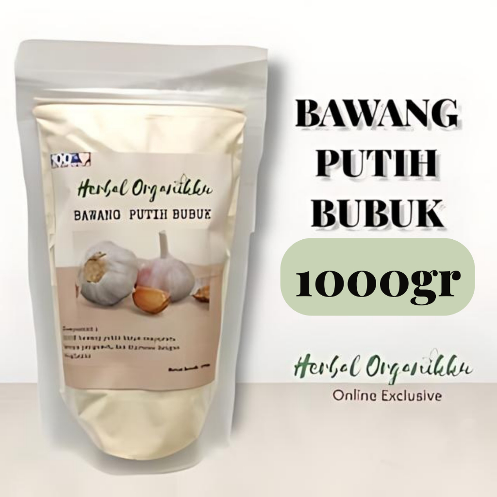 

Bawang Putih Bubuk 500 & 1000(1kg) | Garlic Powder Aroma Super Strong