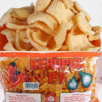 

Kerupuk PF medan Rasa Bawang