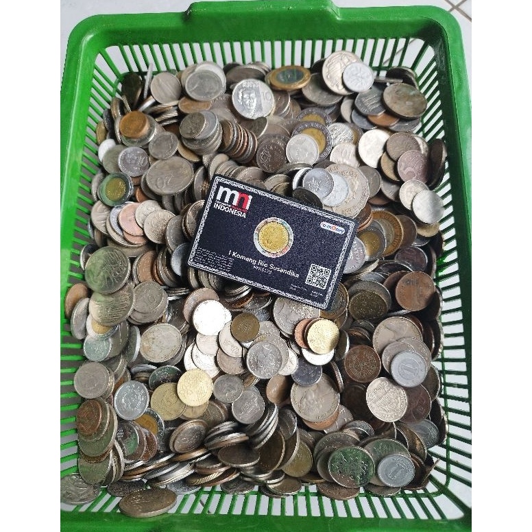 KODE U22Y Uang Koin Asing Kiloan Dijamin Asli Dijual Perkilo Kondisi Bekas Dan Baru Campur