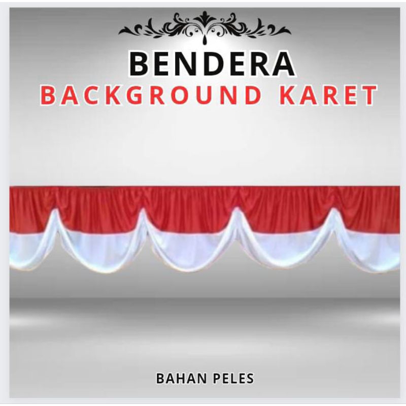 BENDERA PANJANG BACKGROUND MERAH PUTIH BACKGROUND KANTOR