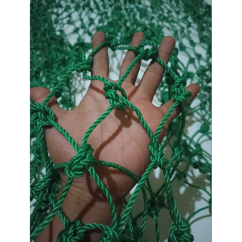 jaring pengaman 4mm futsal/minister/mandibola safety net gedung serbaguna