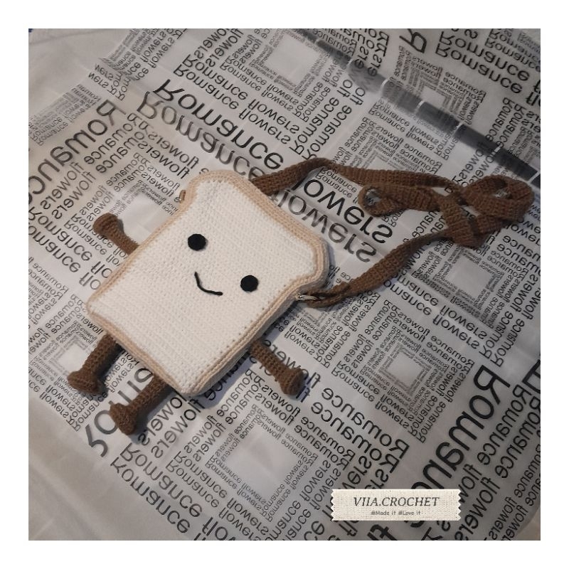 Tas Rajut Karakter Roti