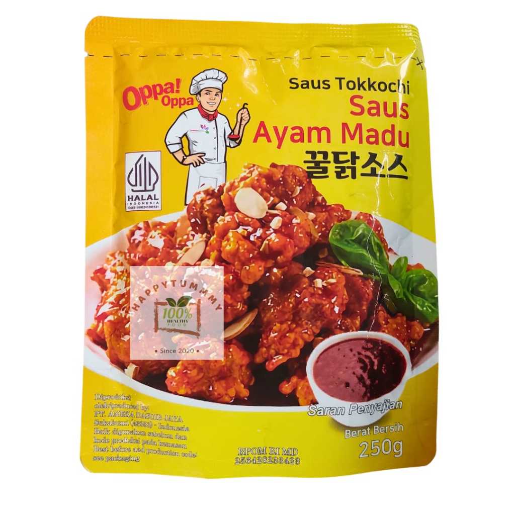 

HPT - HALAL JAVA Saus Instan Saus Ayam Madu 250GR 1Kg HONEY CHICKEN SAUCE 250GR 1Kg