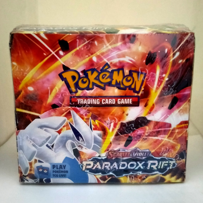 Kartu Pokemon [Trading Card Pokemon Paradox Rift 1 BOX=36Pack English Version]
