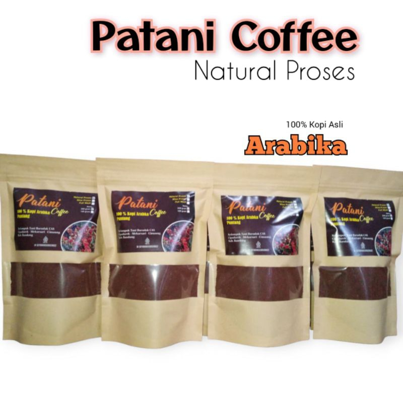 

Kopi Arabica Gunung Puntang Original Terbuat Dari Kopi Giling Pilihan Arabika 100% Asli 200gr