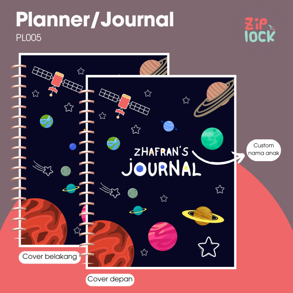 

PL006 Buku Jurnal Harian Anak - Daily Planner Anak - Catatan Harian Anak - Catatan ibadah anak