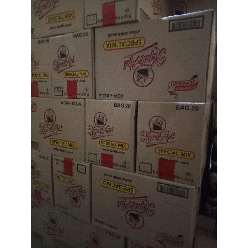 

kardus / carton bekas kapal api uk 23×27×23cm