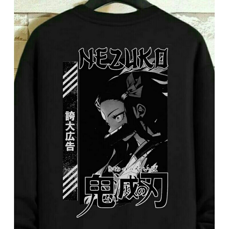 Sweater Sweatshirt Crewneck Anime Nezuko edition kimetsu no yaiba Unisex