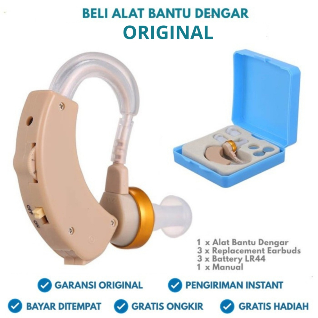 Alat Bantu dengar telinga  orang tua  Axon Alat Pendengaran Telinga Orang Tua Terbaik