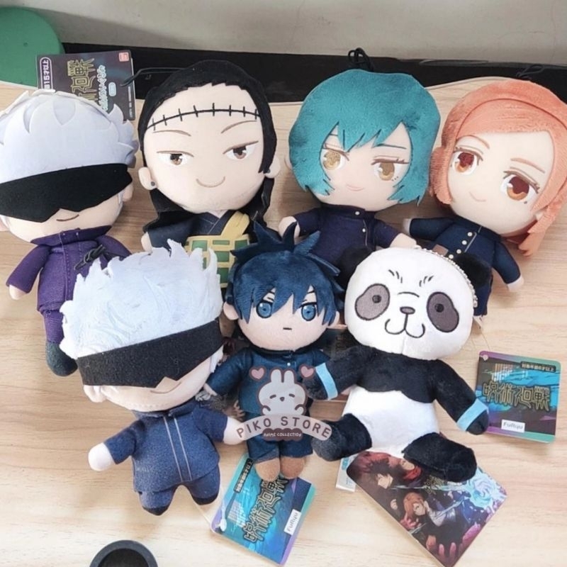 Plush Nuigurumi Jujutsu Kaisen JJK Gojo Megumi Geto Nobara