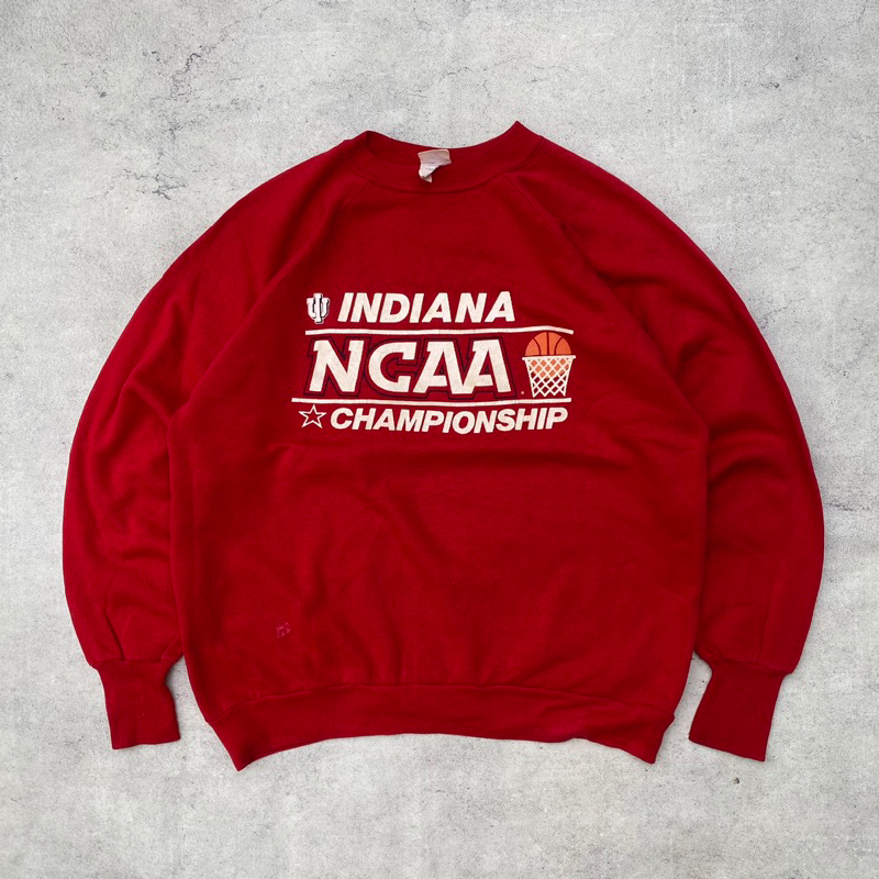 CREWNECK VINTAGE INIDIANA NCAA (M)