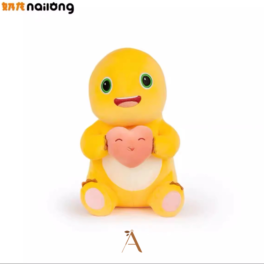 [OFFICIAL] Boneka Nailong Love Dino Kuning Boneka Doll Kuning Lucu Imut Naalong Nalong