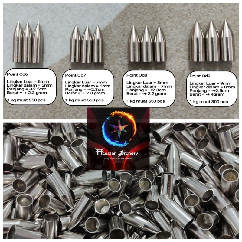 point bubut besi presisi premium quality od 9 od 8mm od 7mm od 6 murah