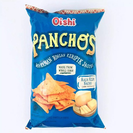 

DAHSYAT Oishi Panchos Keju Nacho 145gr Makanan Ringan Jajan