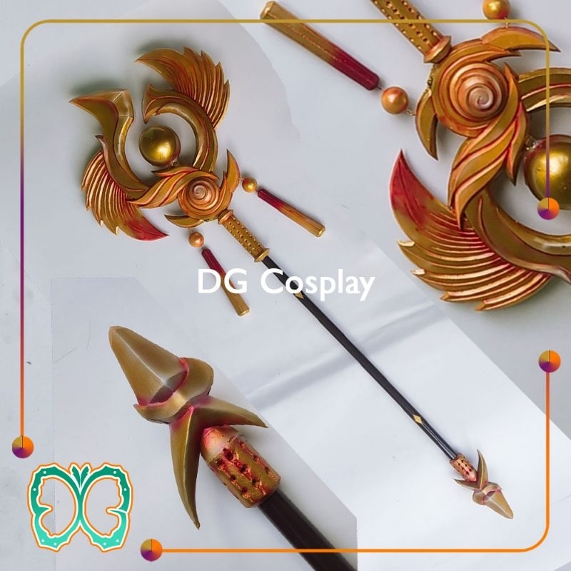 Mobile Legend - Pharsa skin Collector - Cosplay Tongkat Mainan