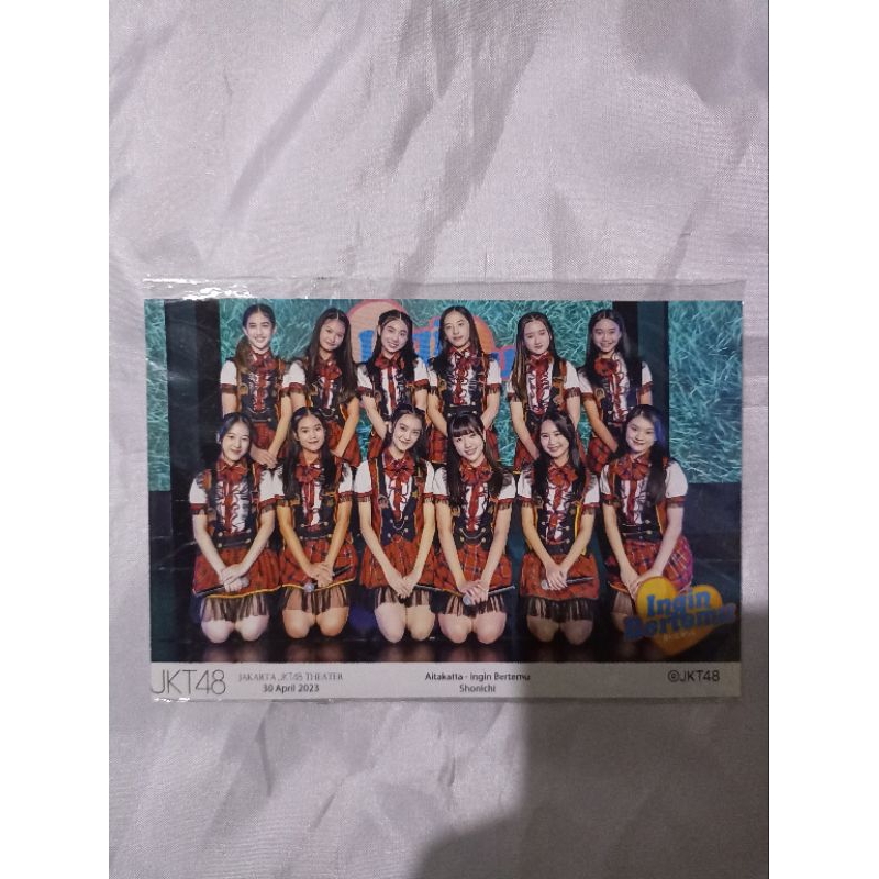 Grupshot Shonichi Aitakatta Gen 11 JKT48