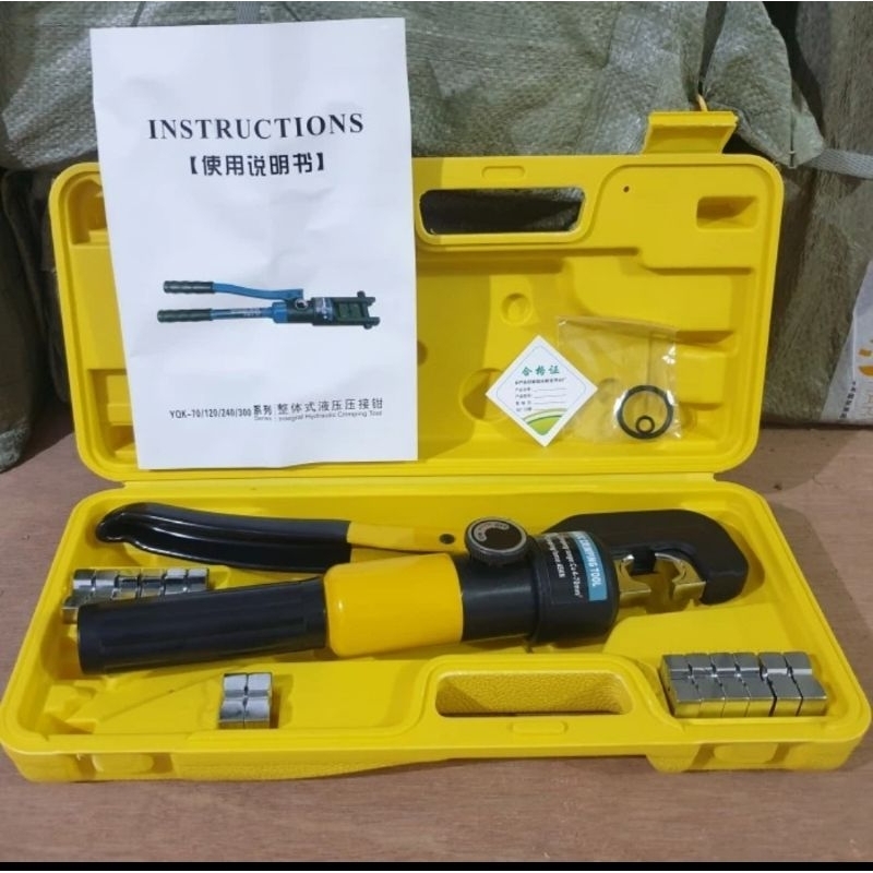 Tang Press Skun Hidrolik YQK 70 Tang Crimping 70mm Hydraulic YQK 70