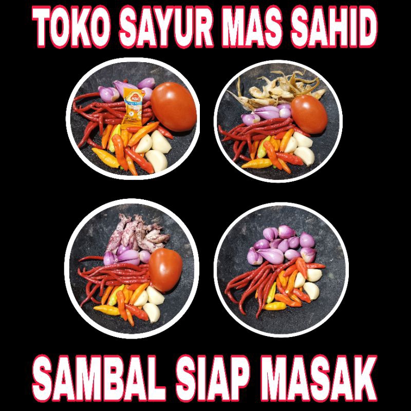 

Racikan Sambal Siap Masak Paket Sambel Mentah