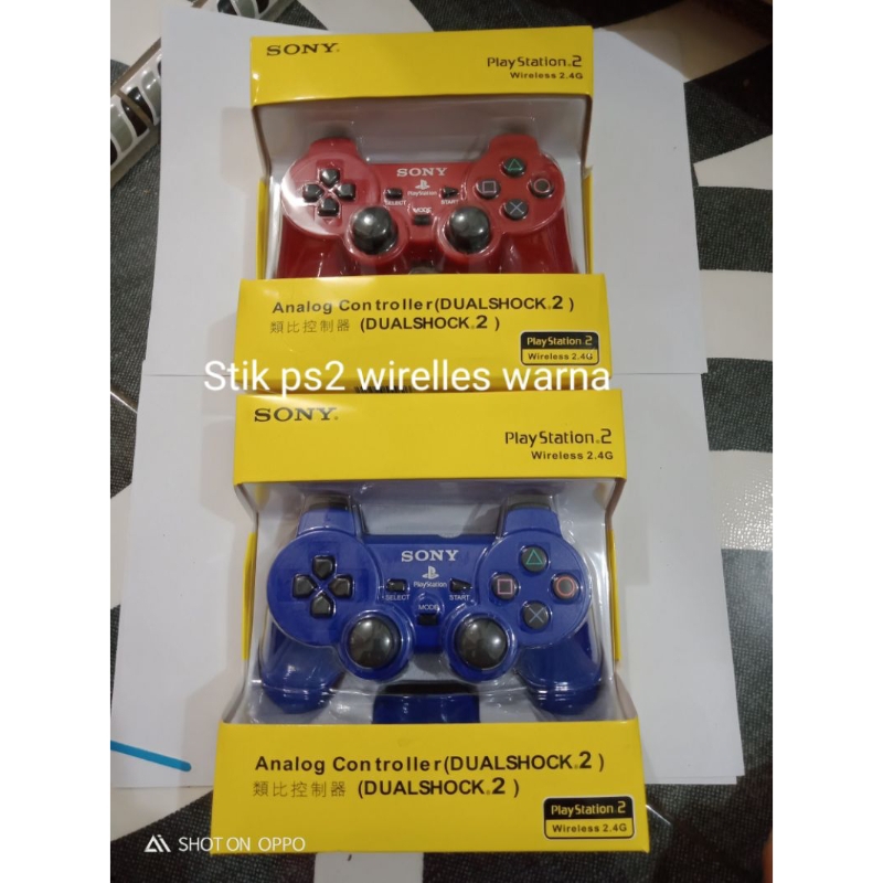 STIK PS2 WIRELESS WARNA/ STICK WIRELESS PS2