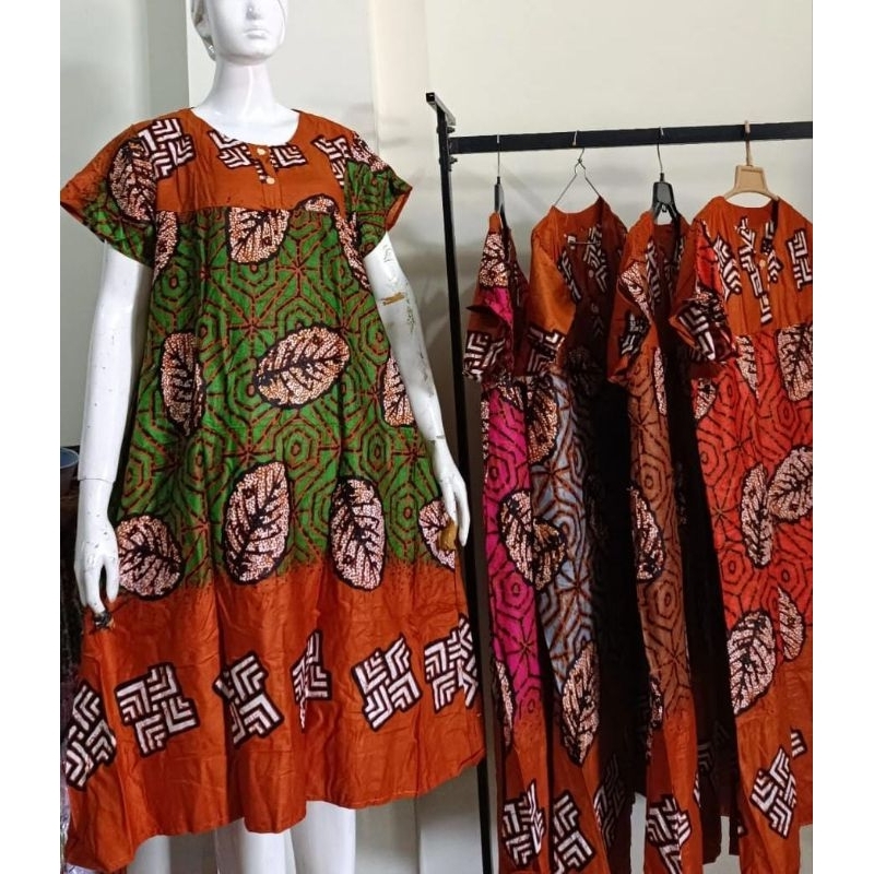 Daster Jumbo premium kancing ld 120,Daster mayung batik solo,daster batik daster murah,Batik solo