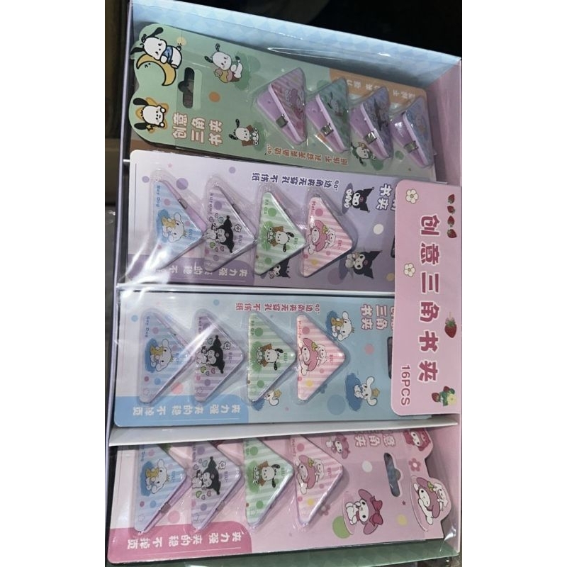 

[COD] 1 card isi 4 jepitan kertas Sanrio