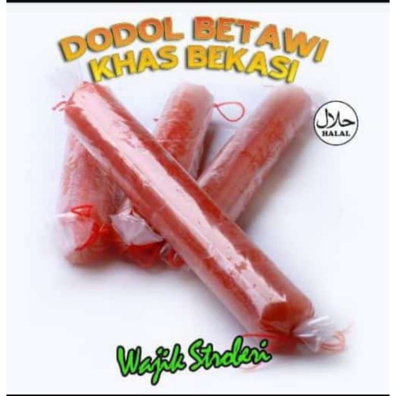 

WAJIK BETAWI ASLI BEKASI RASA STRAWBERY 250g