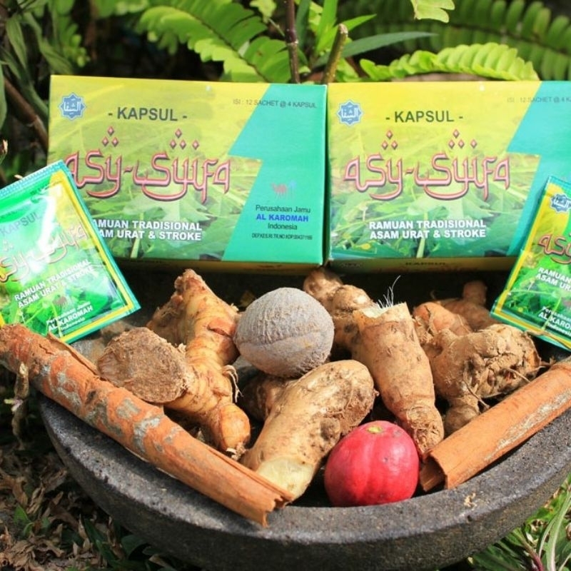 obat herbal asam urat rematik dan pegal linu asy syifa original