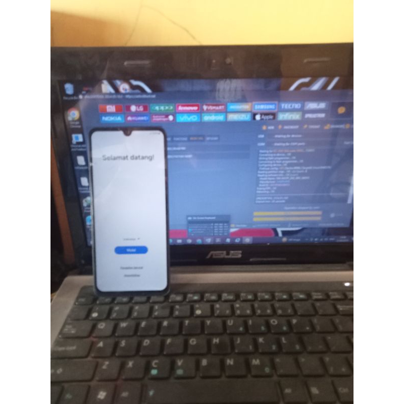 Flashing hp android