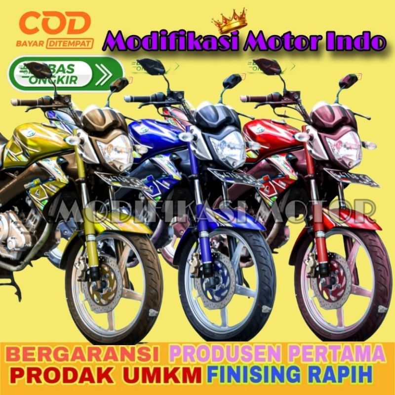 Cover Shock Vixion OLD Cover Shock Depan Buat Semua Jenis Motor Vixion Old Atas Bawah