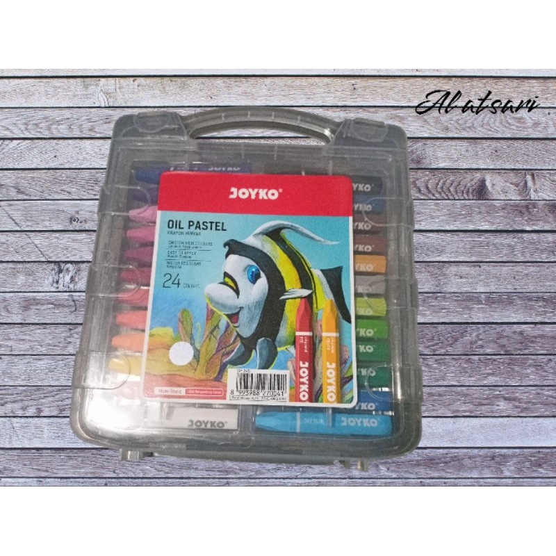 

Krayon joyko oil pastell 18 dan 24 warna