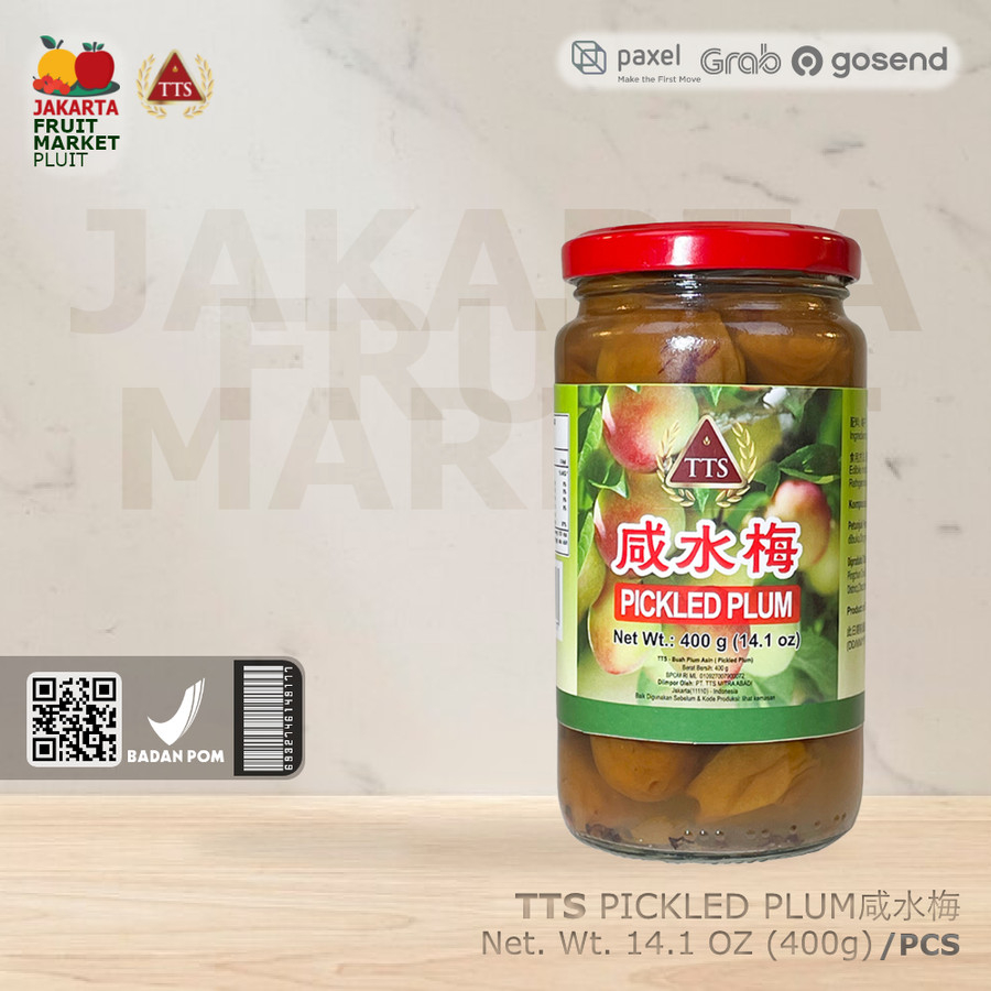 

TTS PICKLED PLUM fregmentasi plum bumbu pelengkap olahan untuk saus selai sushi dan japan